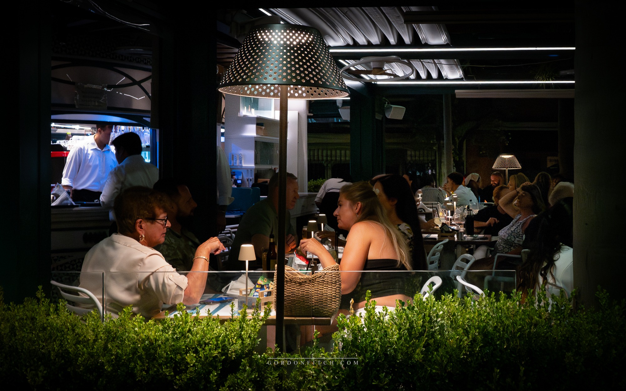Cafe Conversations - Sorrento - by Gordon Fitch