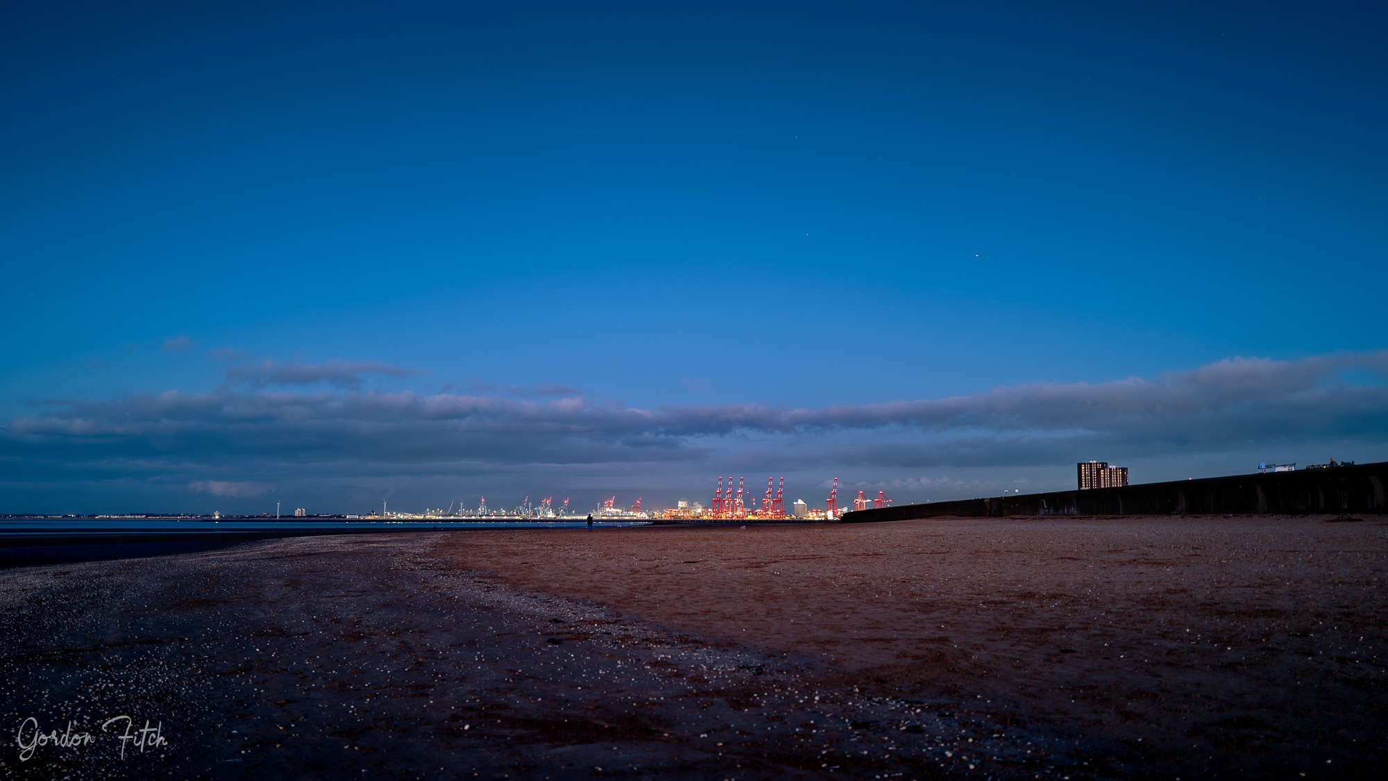 Liverpool-Waterfront-UK-From-Seacombe-Wirral by Gordon Fitch