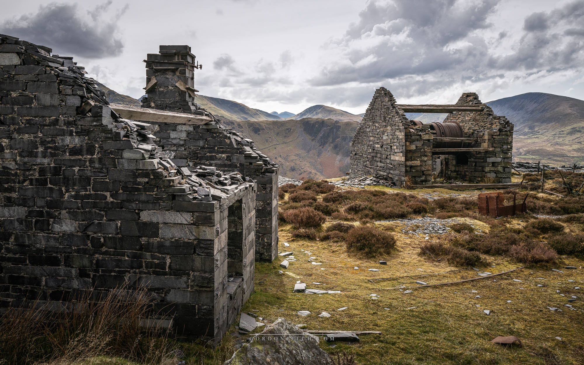 Liverpool-Waterfront-UK-From-Seacombe-Wirral by Gordon Fitch