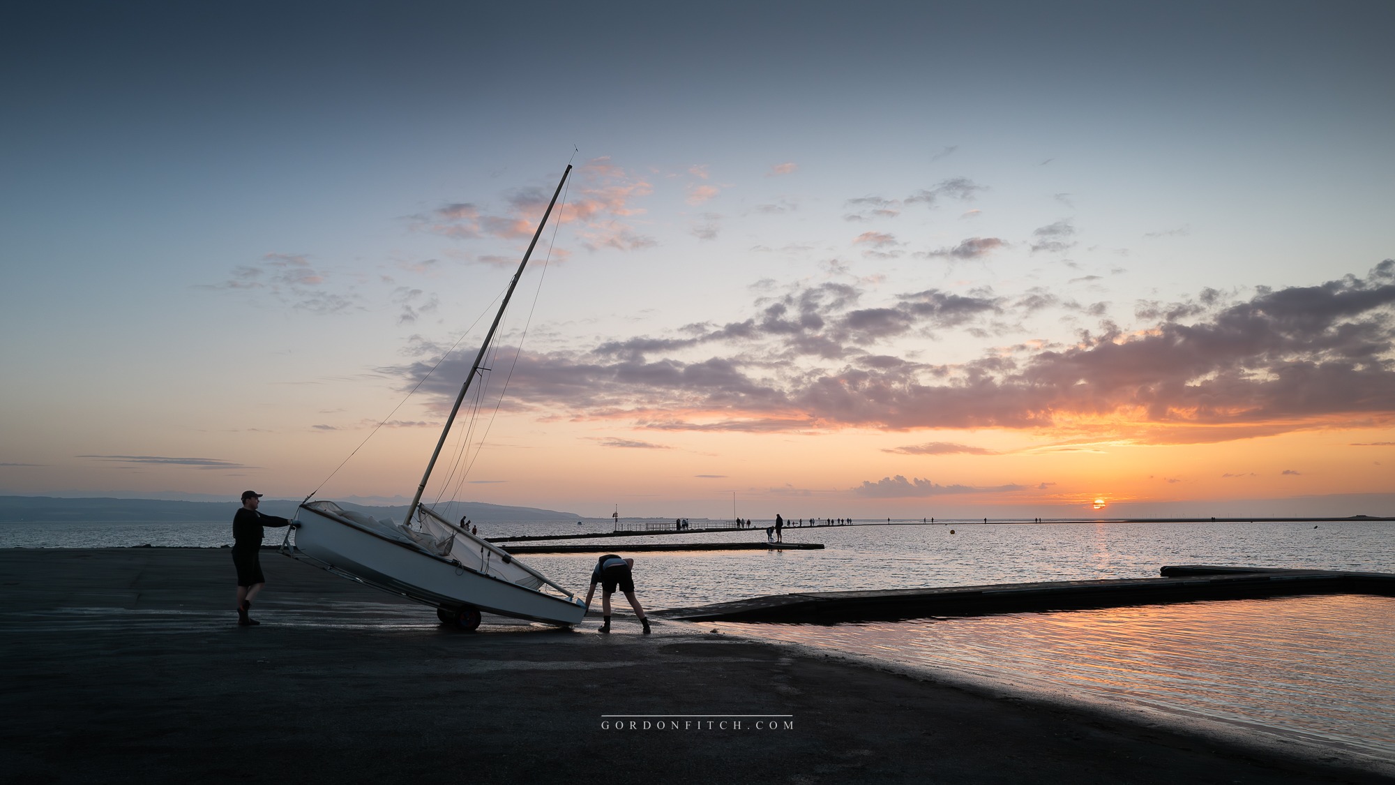Liverpool-Waterfront-UK-From-Seacombe-Wirral by Gordon Fitch