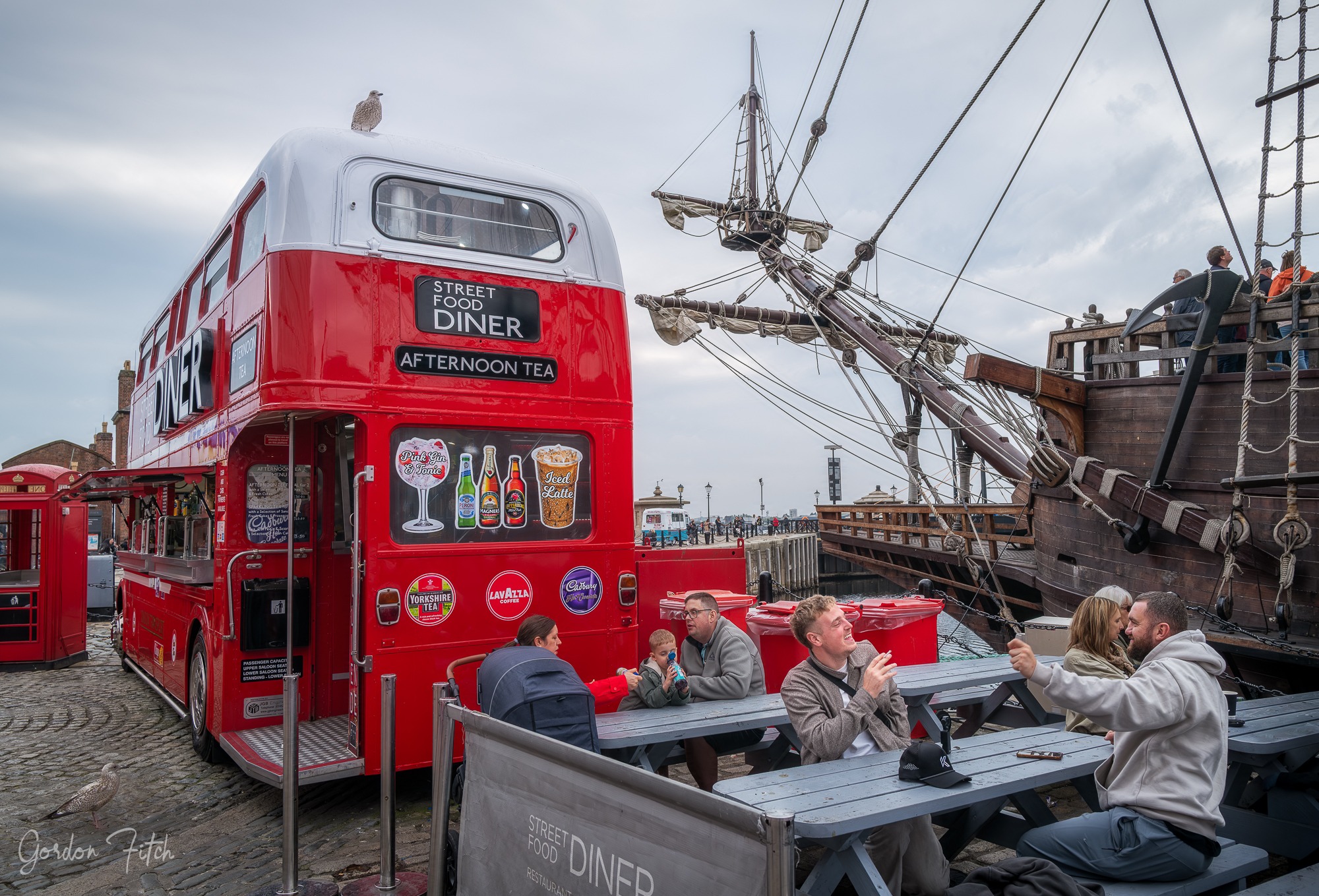 Street Life - Krakow Poland by Gordon Fitch