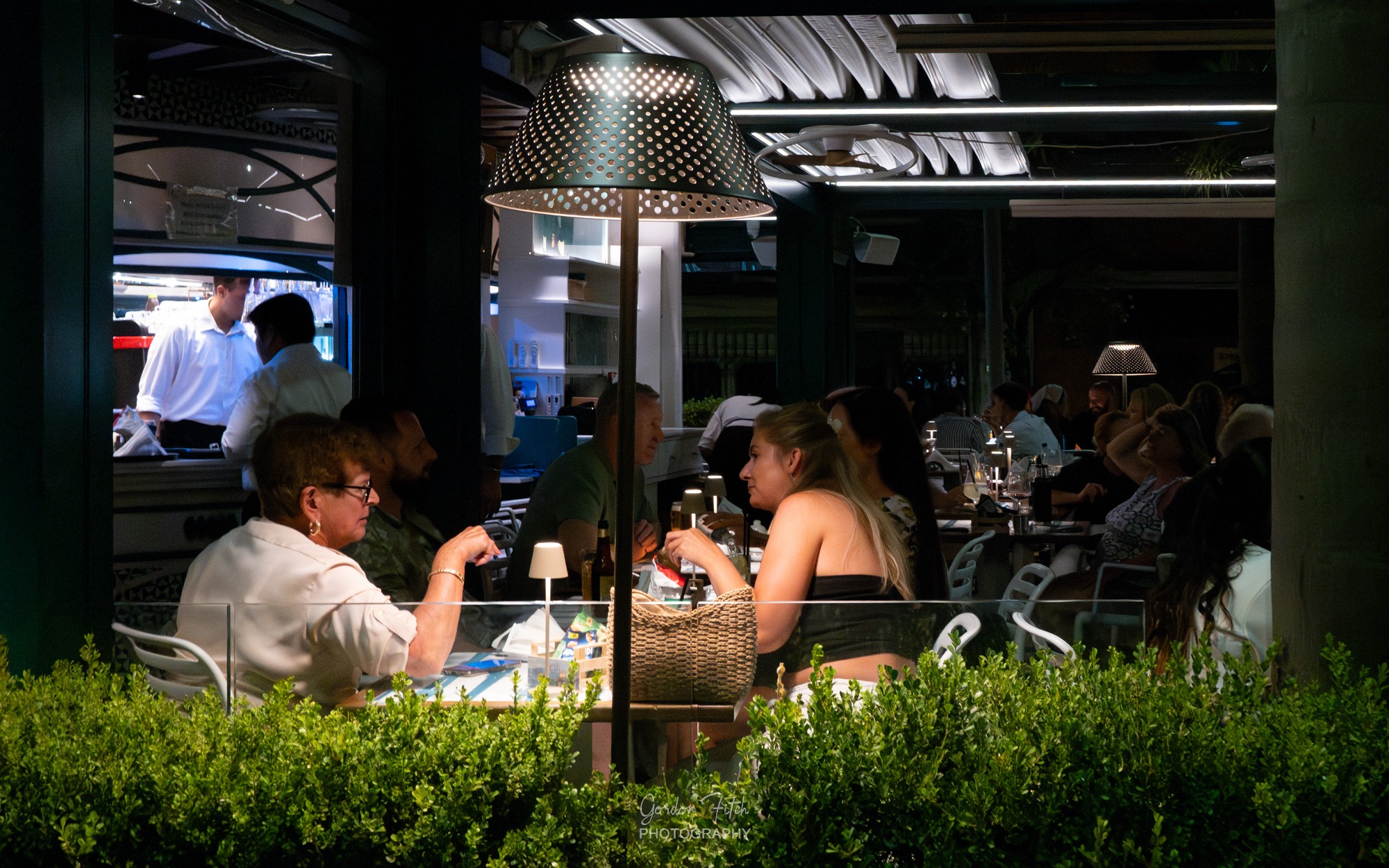 Cafe Conversations - Sorrento - by Gordon Fitch