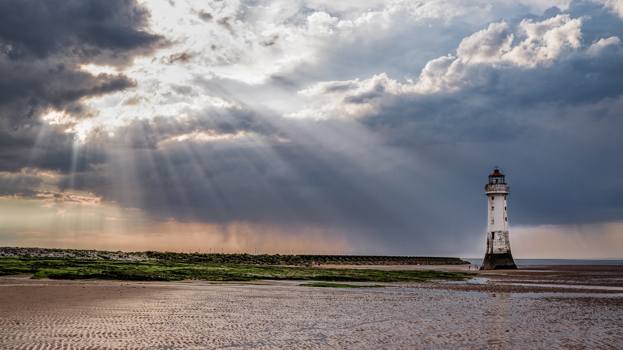 Liverpool-Waterfront-UK-From-Seacombe-Wirral by Gordon Fitch