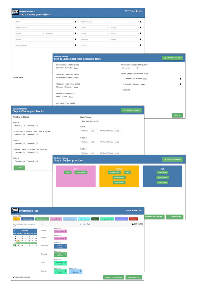 Gcse Introduction Plan The GCSE Revision Plan Toolkit