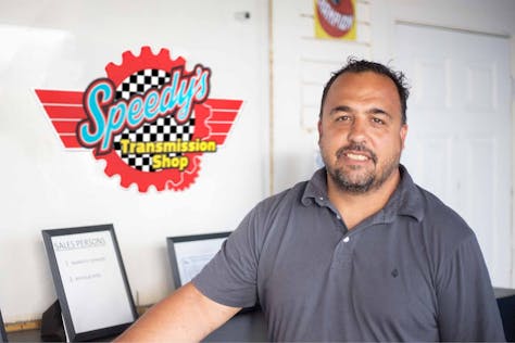 Luis Quinones, Owner of Speedy's Transmission Shop Luis Quinones, Owner of Speedy's Transmission Shop in Richmond, VA