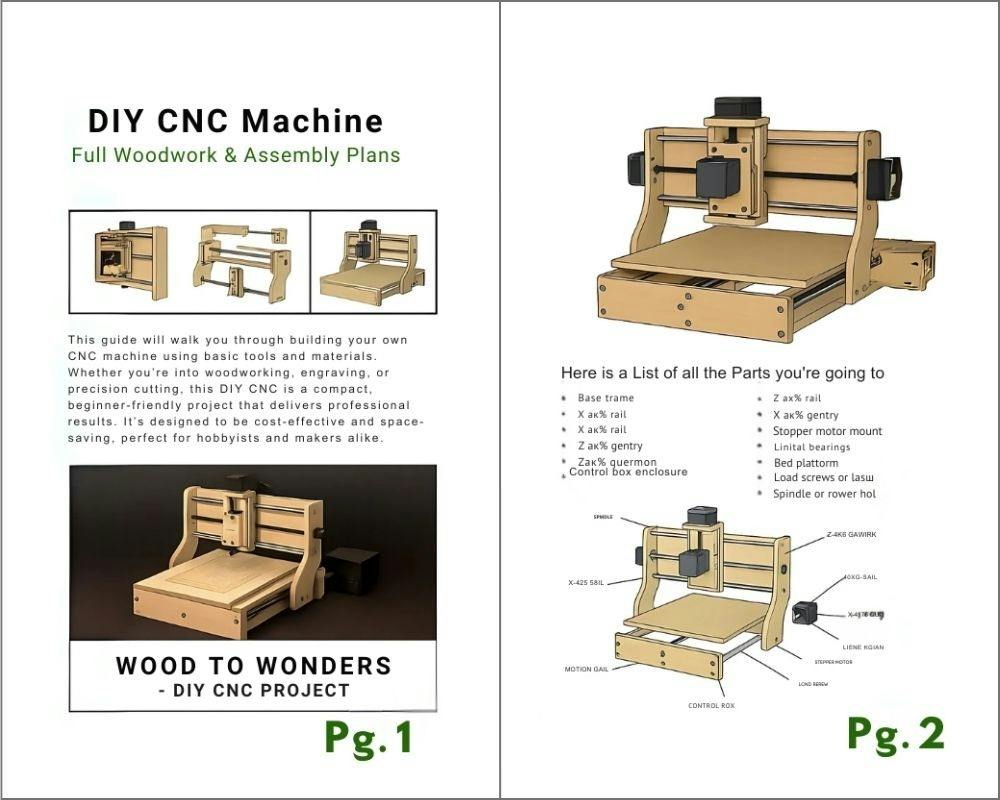 Get Your FREE DIY CNC Machine Plan!
