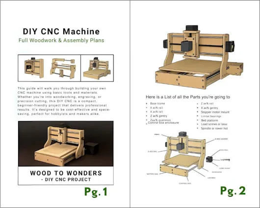 Get Your FREE DIY CNC Machine Plan!
