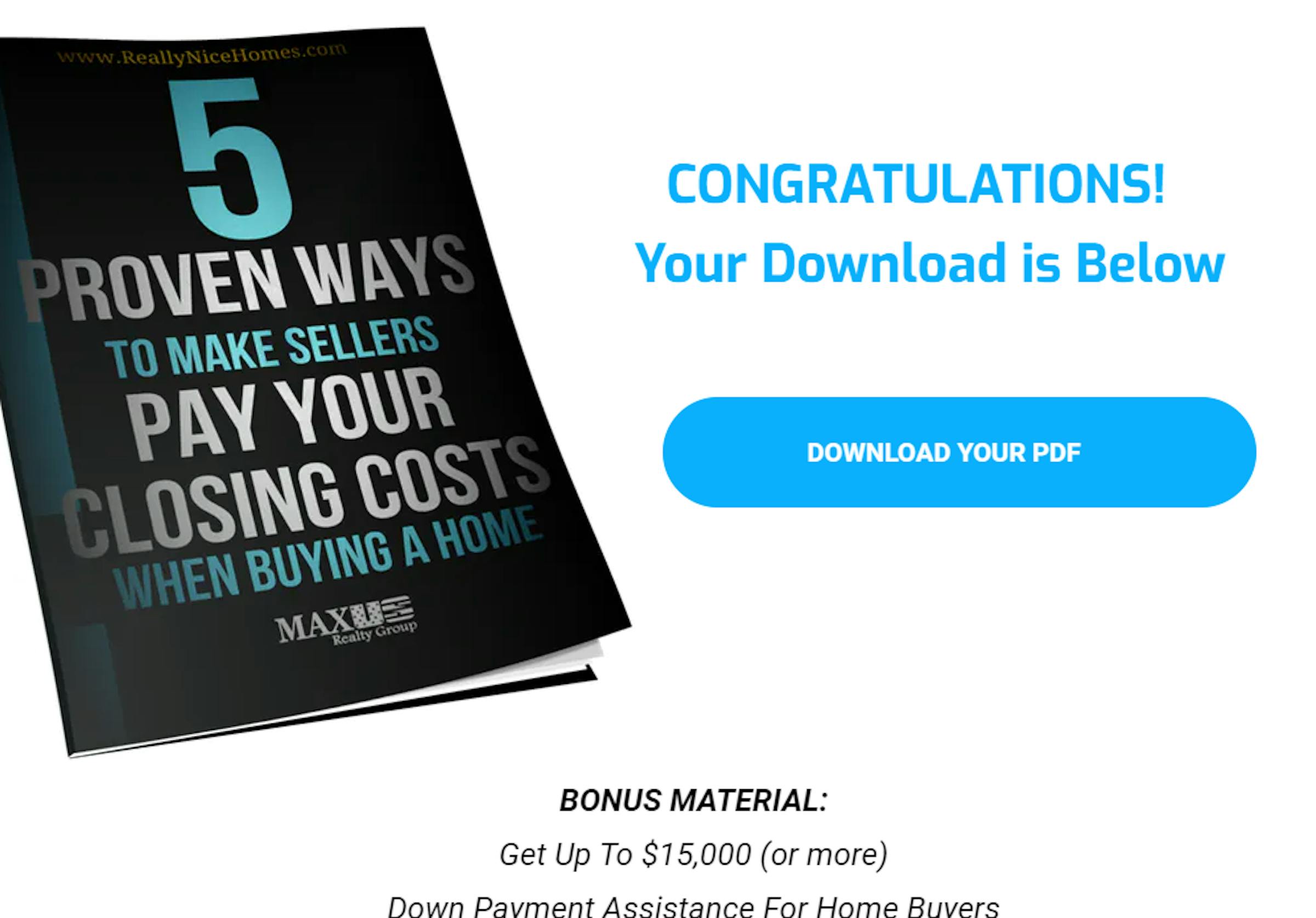5 ways to ask sellers to pay your closing costs