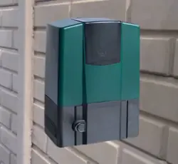 Electric Gate Motor with a Precast Wall background