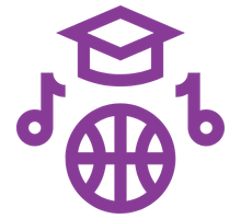 Image showcasing a diverse range of extracurricular activities, including sports, music, and art.