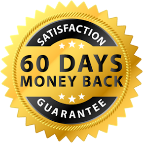 All Day Slimming Tea satisfaction badge — 60-day money back guarantee