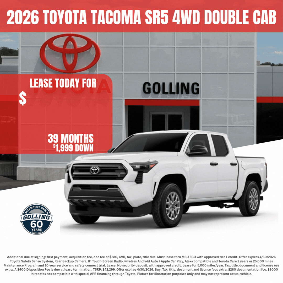 2026 Toyota Tacoma SR5 4WD Double Cab