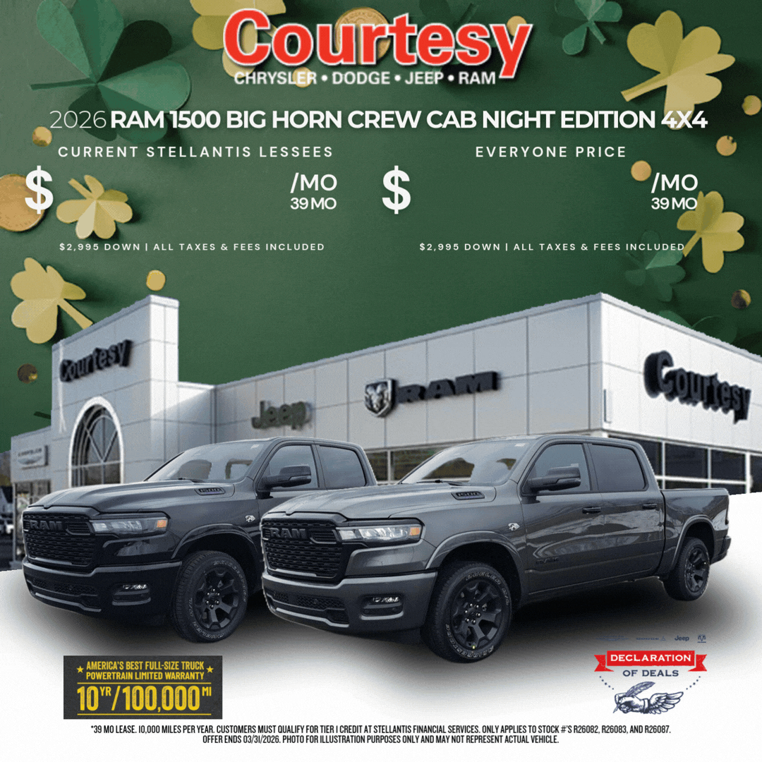 2026 Ram 1500 Big Horn Night Edition