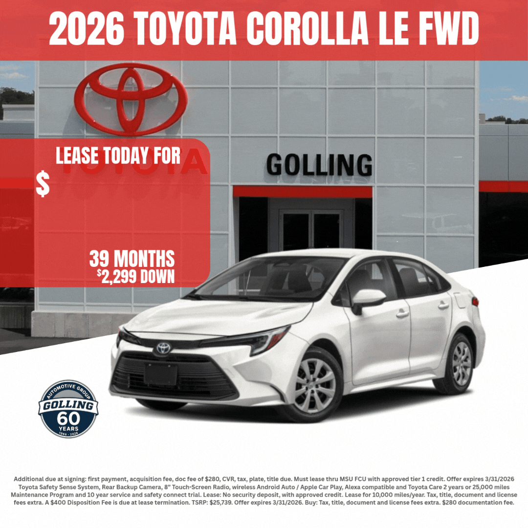 2026 Toyota Corolla LE Offer