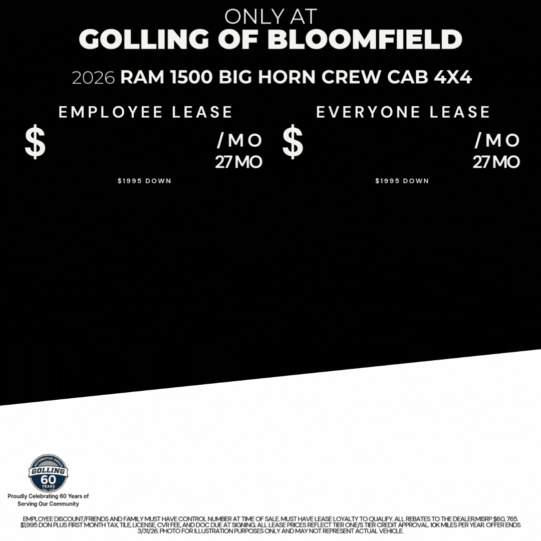 2026 Ram 1500 Big Horn Crew Cab 4x4