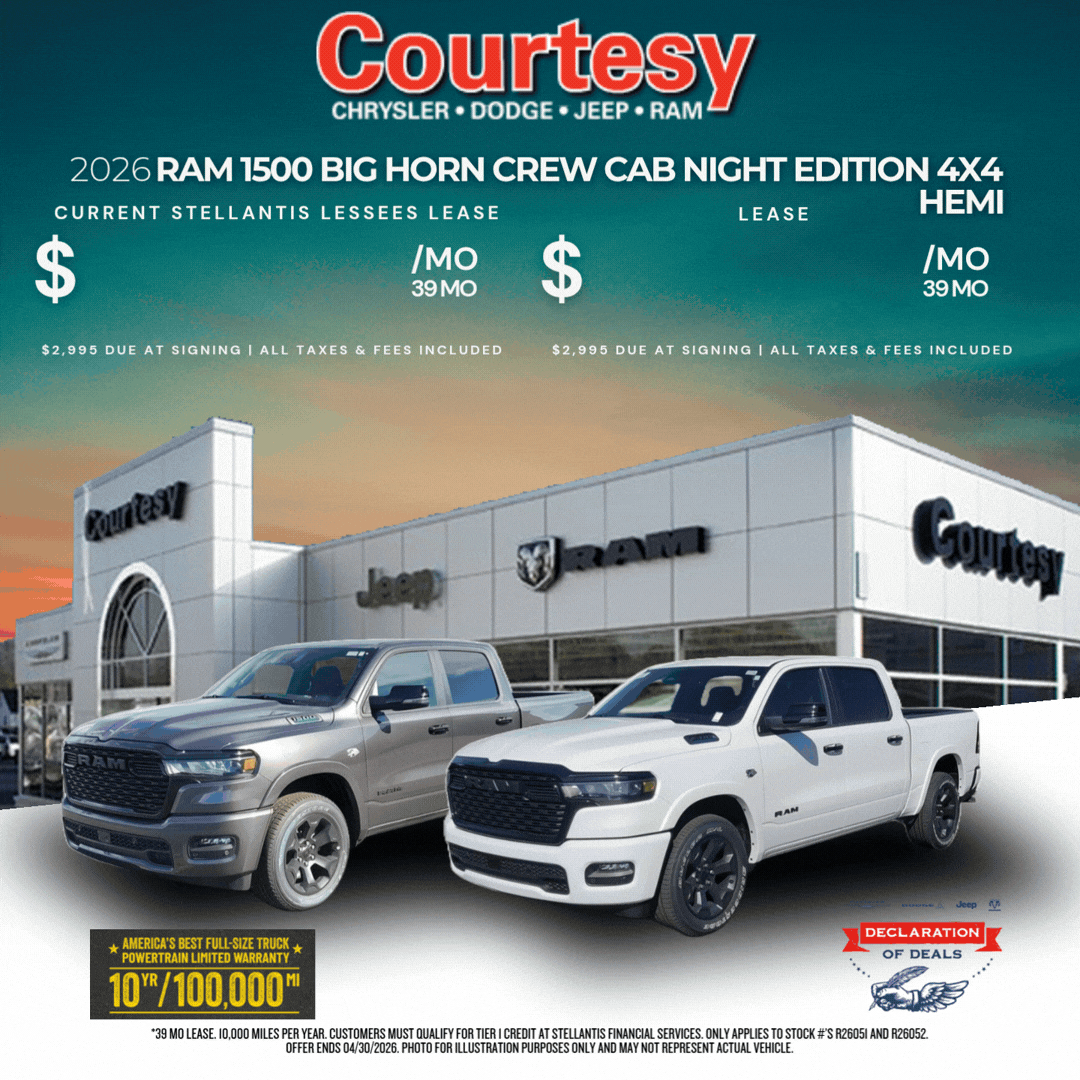 2026 Ram 1500 Big Horn Night Edition HEMI