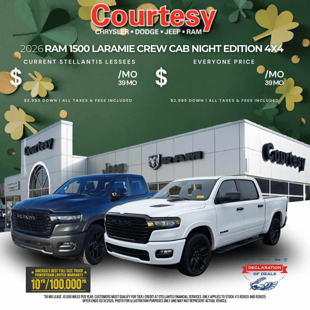 2026 Ram 1500 Laramie Demo