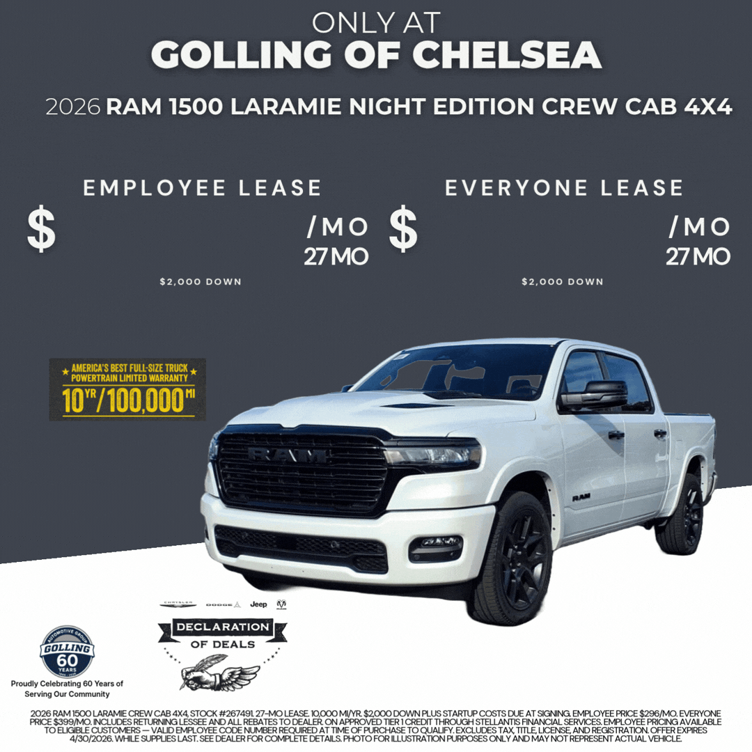 2026 Ram 1500 Laramie Night Edition Crew Cab 4x4 - Stock 267491