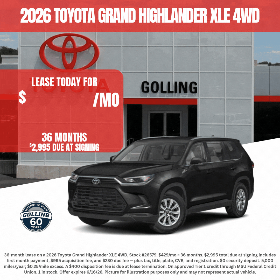 2026 Toyota Grand Highlander XLE 4WD