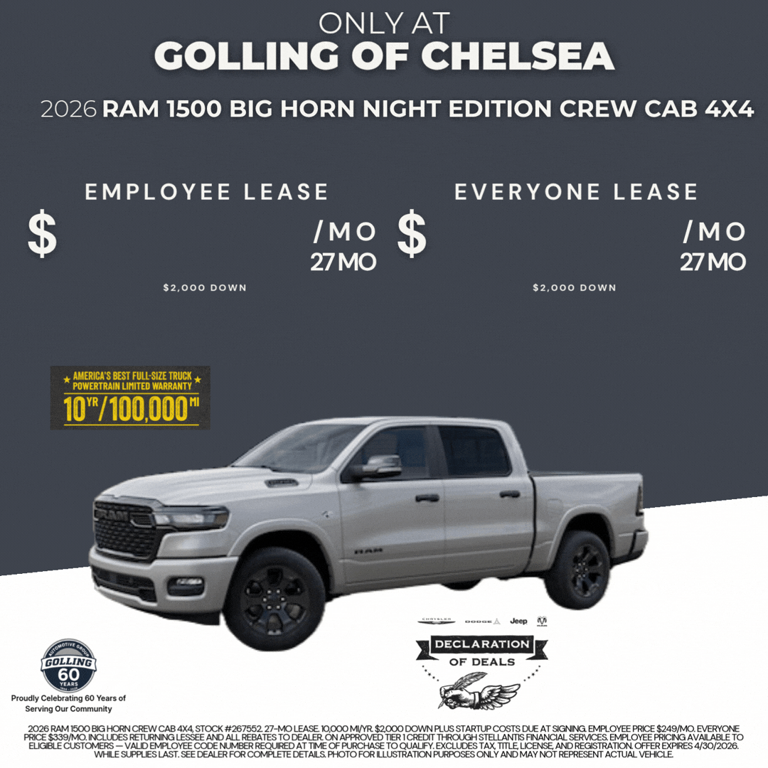 2026 Ram 1500 Big Horn Night Edition Crew Cab 4x4 - Stock 267552