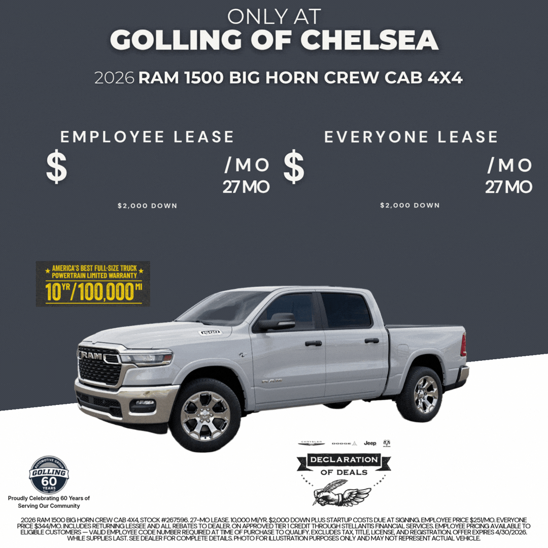 2026 Ram 1500 Big Horn Crew Cab 4x4 - Stock 267596