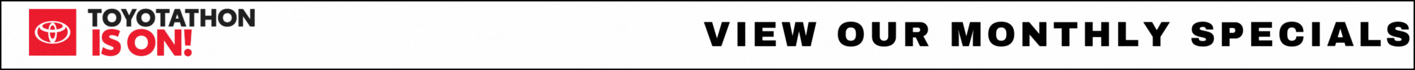 Golling Toyota Specials Banner