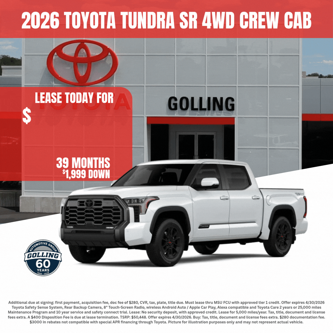 2026 Toyota Tundra SR 4WD Crew Cab