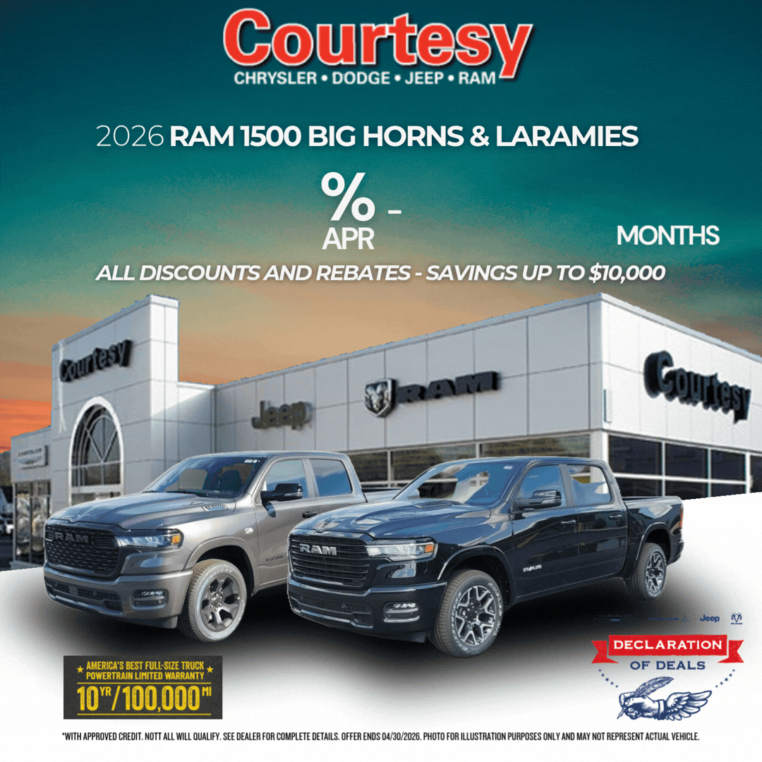 2026 Ram 1500 Big Horn & Laramie