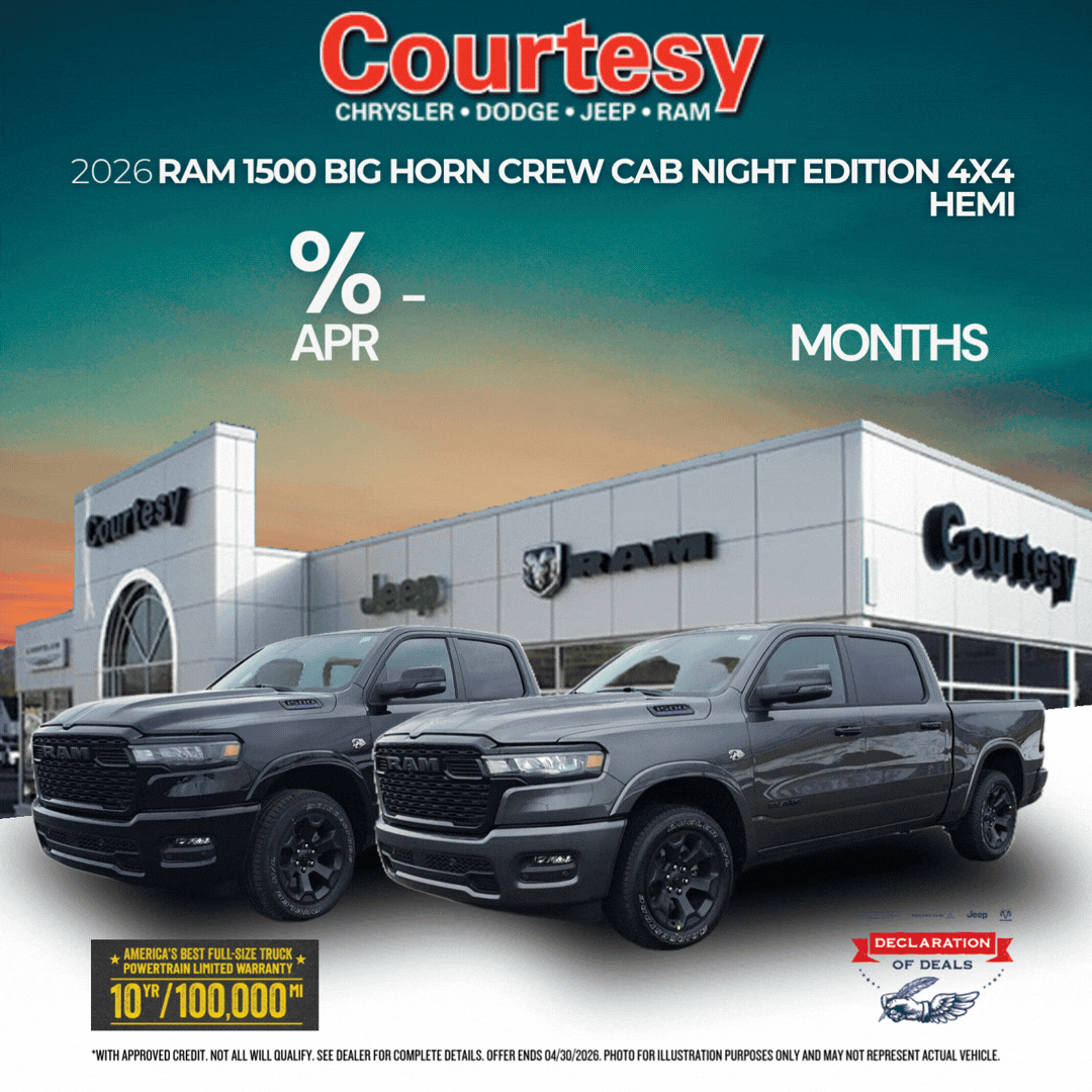 2026 Ram 1500 Big Horn Night Edition HEMI