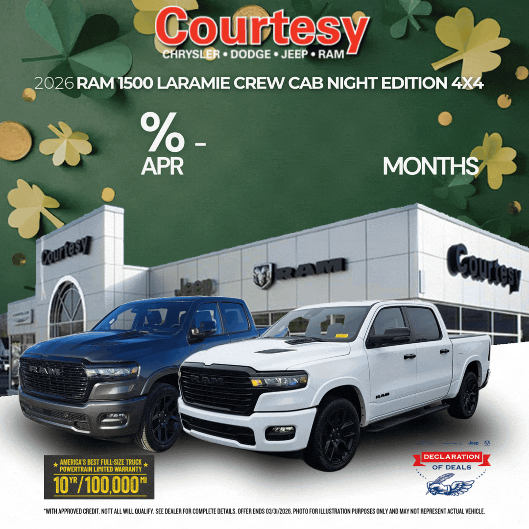 2026 Ram 1500 Laramie Crew Cab Night Edition 4x4