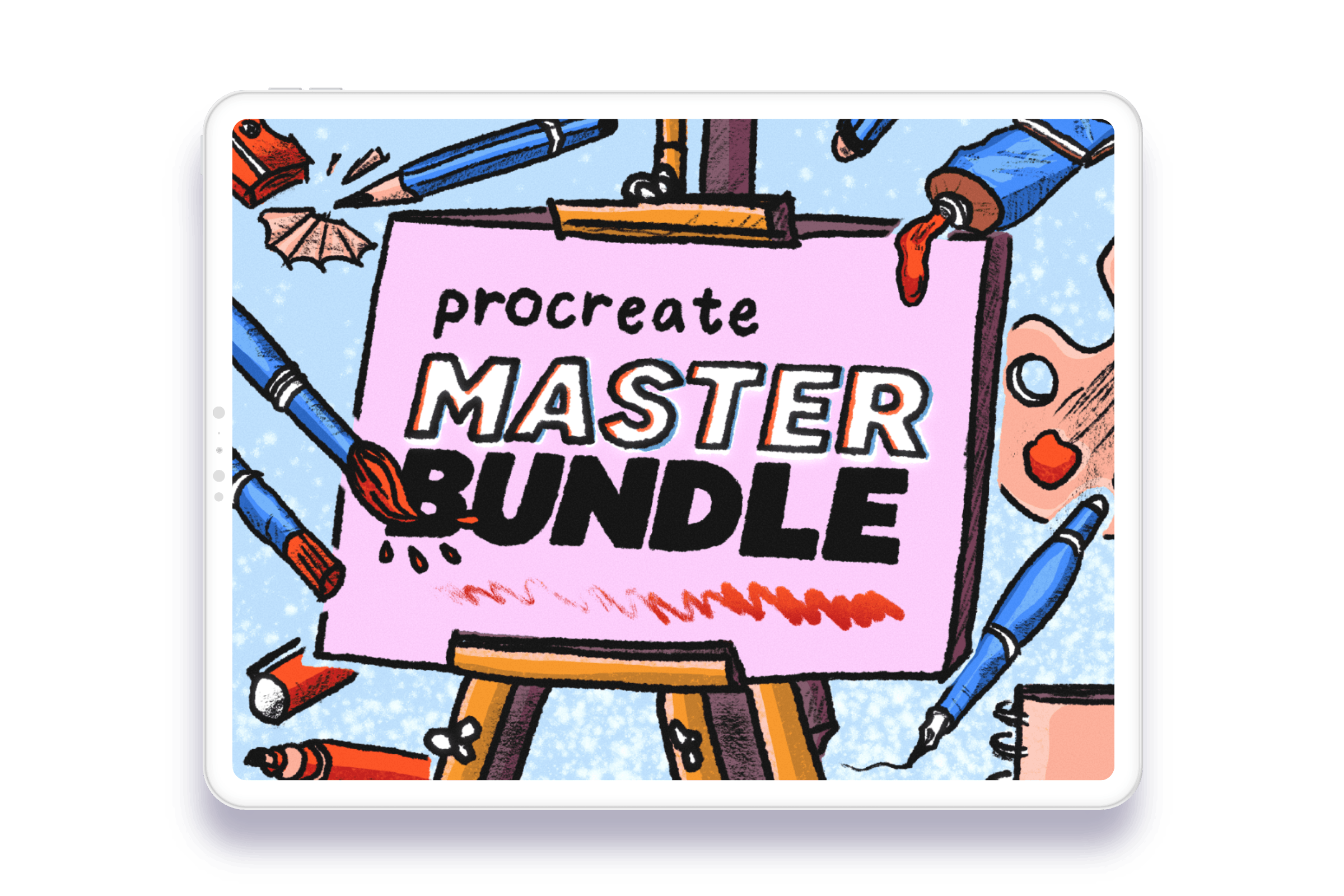 Procreate Master Bundle 1400+ Procreate Tools