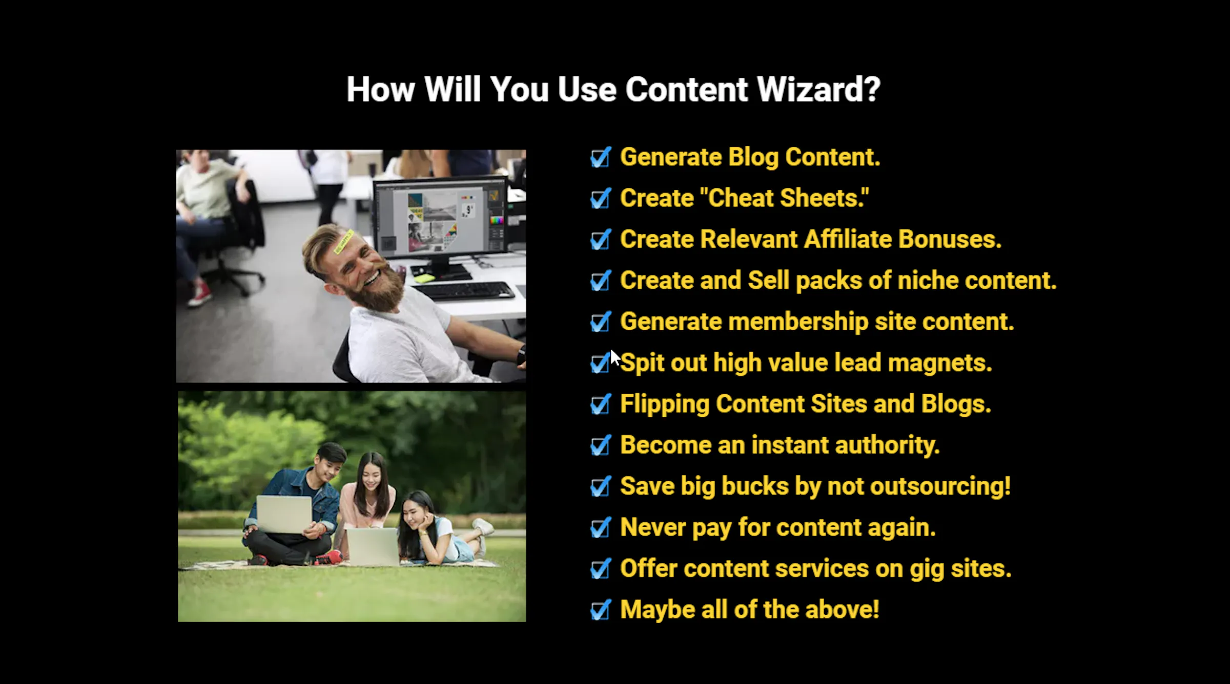 content wizard