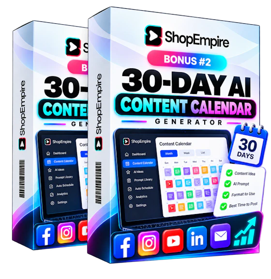30-Day AI Content Calendar Generator