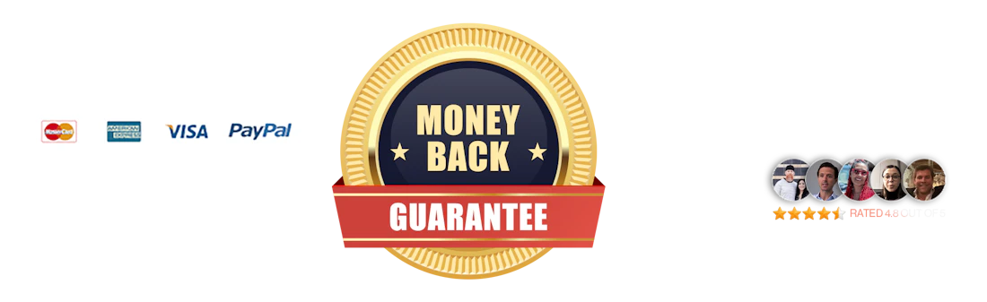 PayPal, Visa, Mastercard, Amex. 14-day money back guarantee. Cloud based: Mac, Windows and tablet compatible
