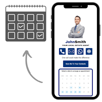 get appointments from your digital business card