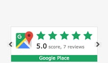 average review score widget