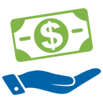 Less process costs for disposal of soil, old pipe and transport