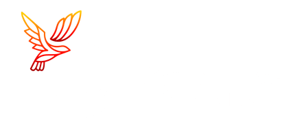 Logo of Digital Dove Media LLC, featuring a stylized icon of a flaming dove, representing the Holy Spirit, soaring above two entwined white letter D's. The dove and D's together create a distinctive symbol, with the text 'Digital Dove Media' positioned to the right. This logo represents our identity as a Christian marketing agency dedicated to assisting shepherds in the Body of Christ in enhancing their online ministries.