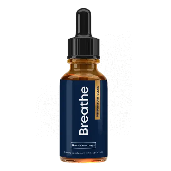 Breathe Lung Drops Bottle