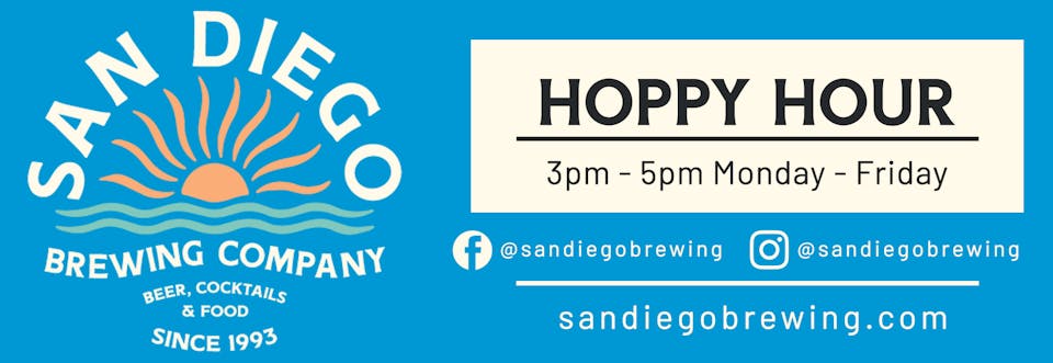 SAN DIEGO BREWING CO MENU