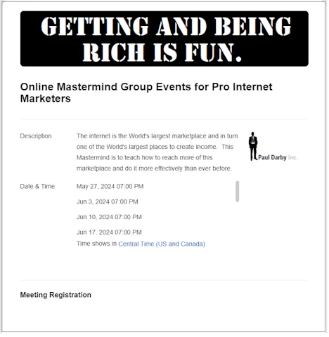 LIVE EVENTS