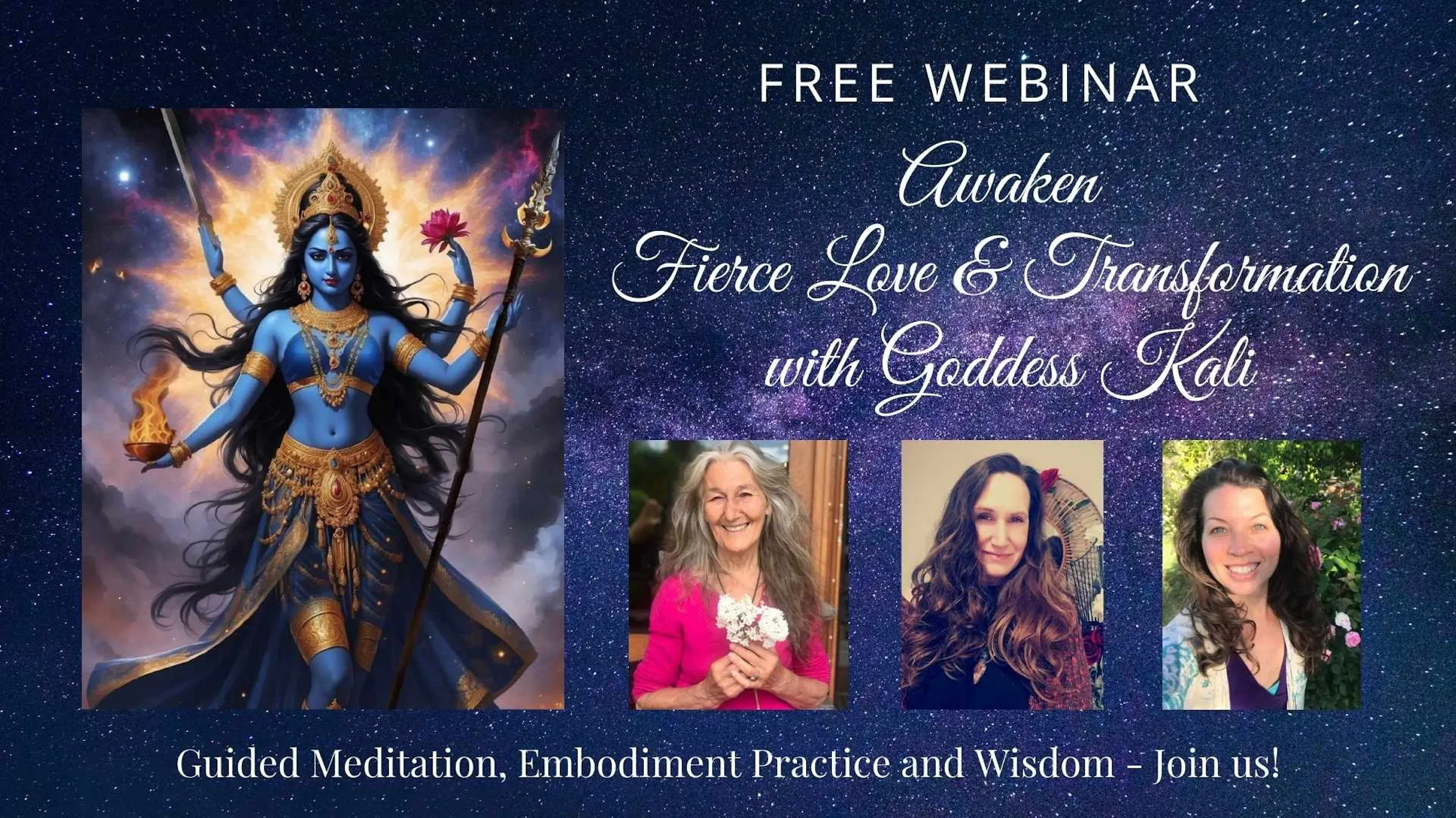Awaken Fierce Love and Transformation with Goddess Kali free webinar