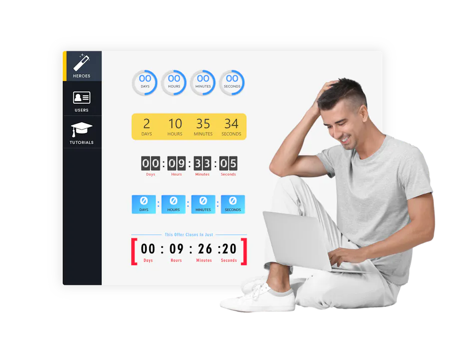 (1) Countdown Hero - Lifetime Deal