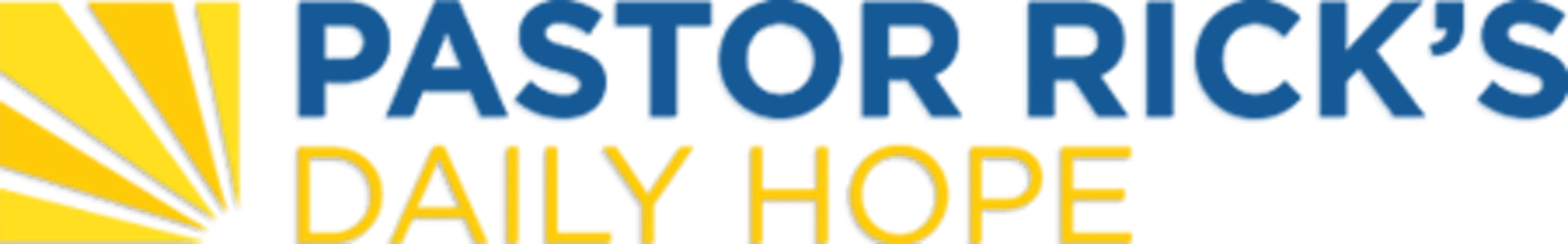 GivingTuesday | Pastor Rick's Daily Hope