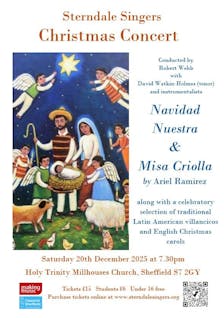 Christmas Concert 2025 flyer mage