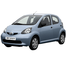 MMT Experts recovery truck collecting non-running Toyota Aygo with failed MMT gearbox – nationwide UK service.