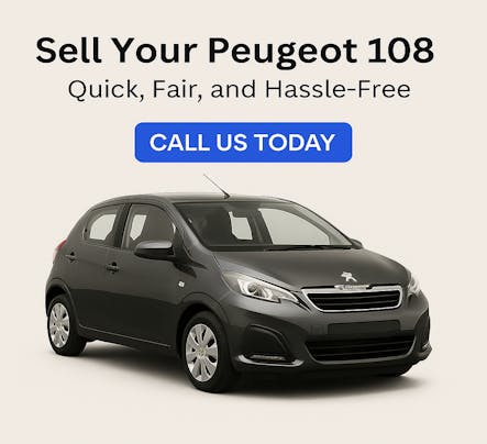 Trusted buyers of Peugeot 108 cars – running, faulty, or stuck in gear.
