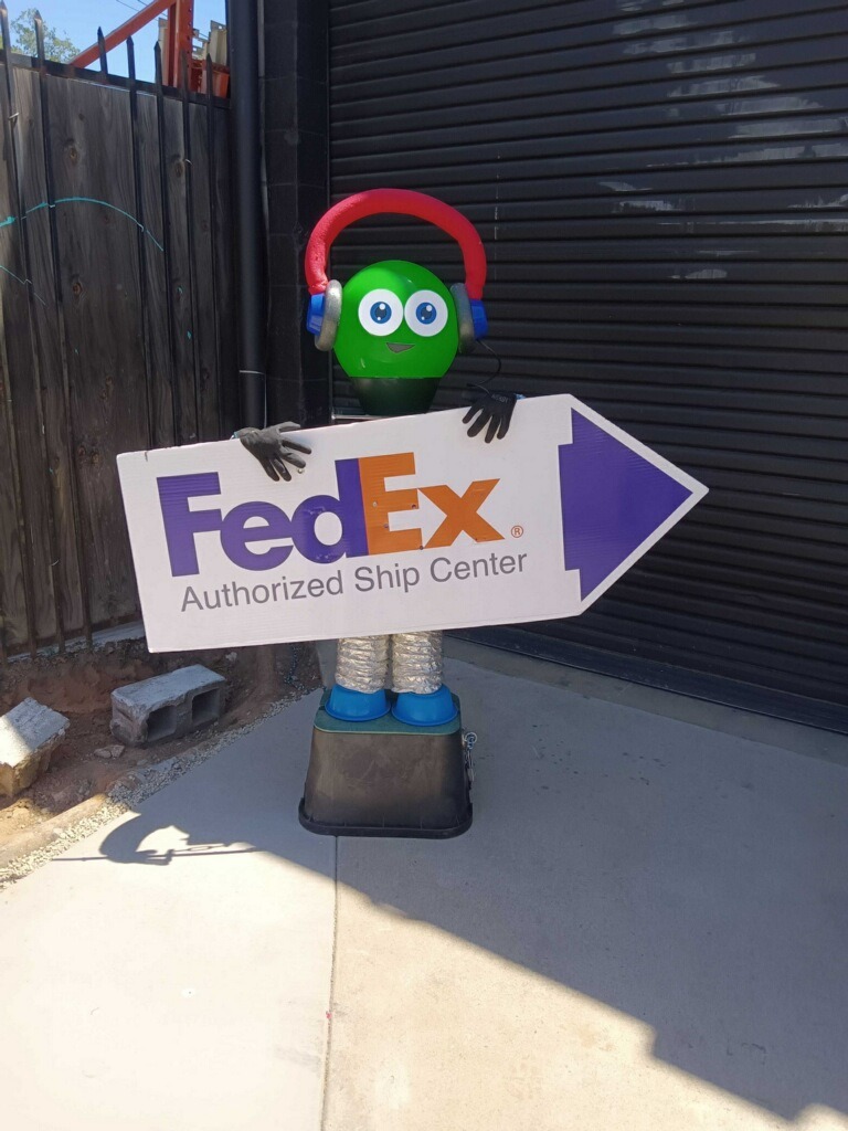Sign Spinner Robot (916) 470-3813