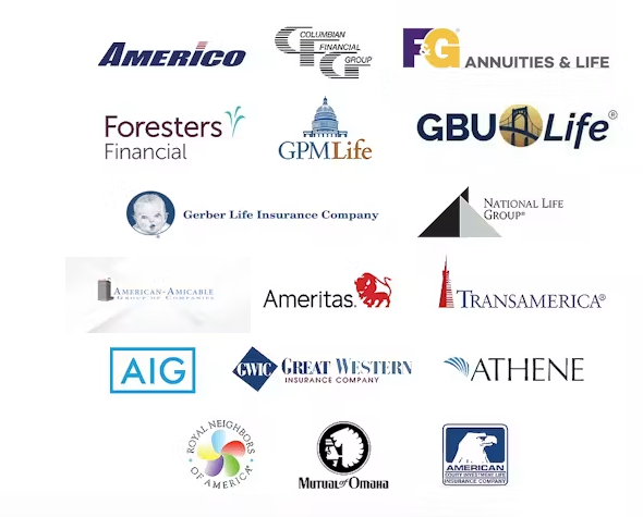 Insurance carriers we work with