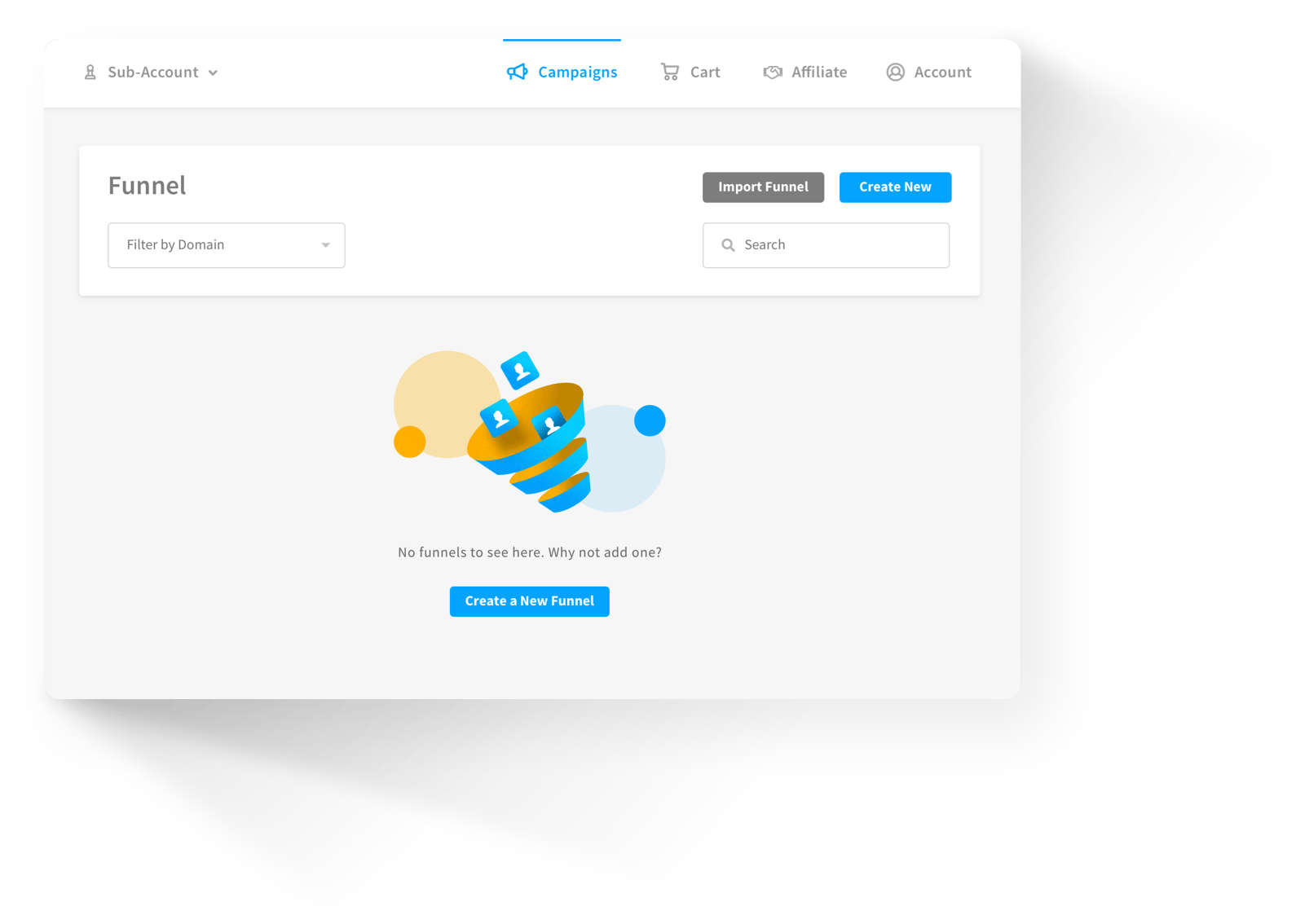 Subsource Login Features: Sub-accounts